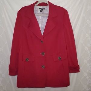 Alfani Berry Pea Coat. 18W